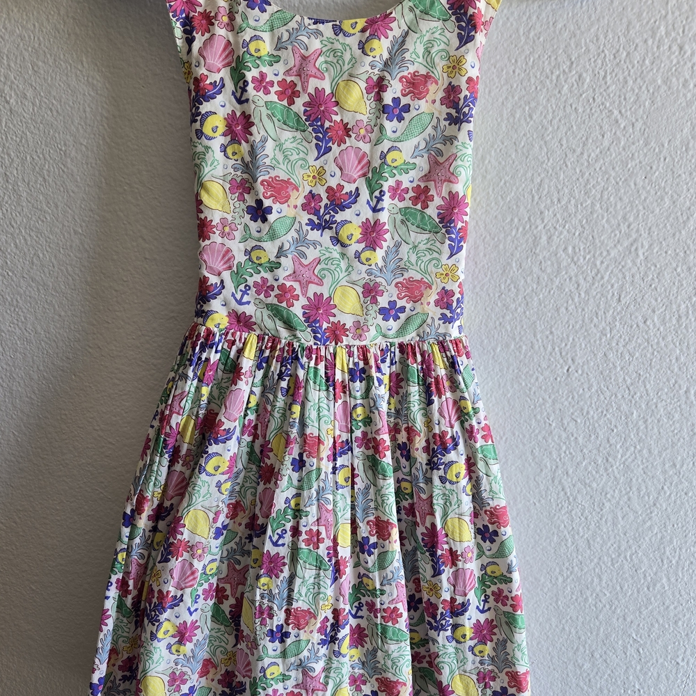 Mini Boden Mermaid print Dress
